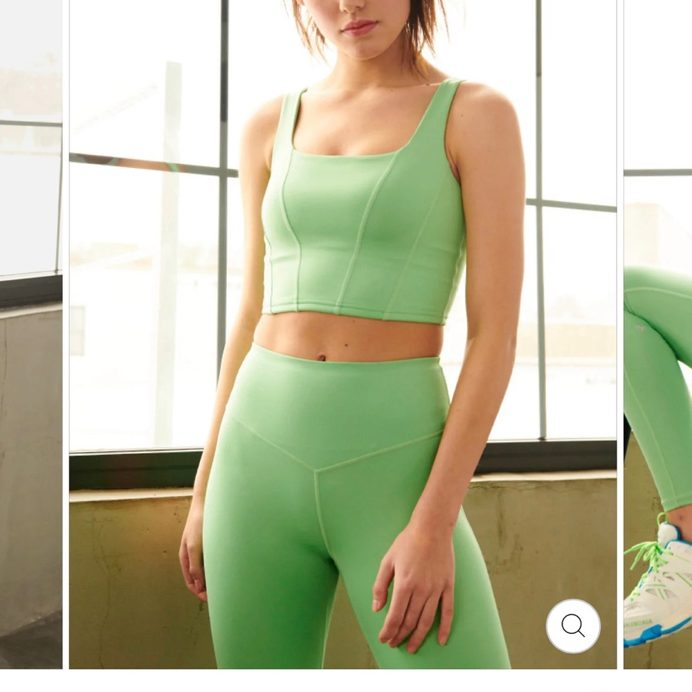 CORSET BRA - ABSINTHE GREEN